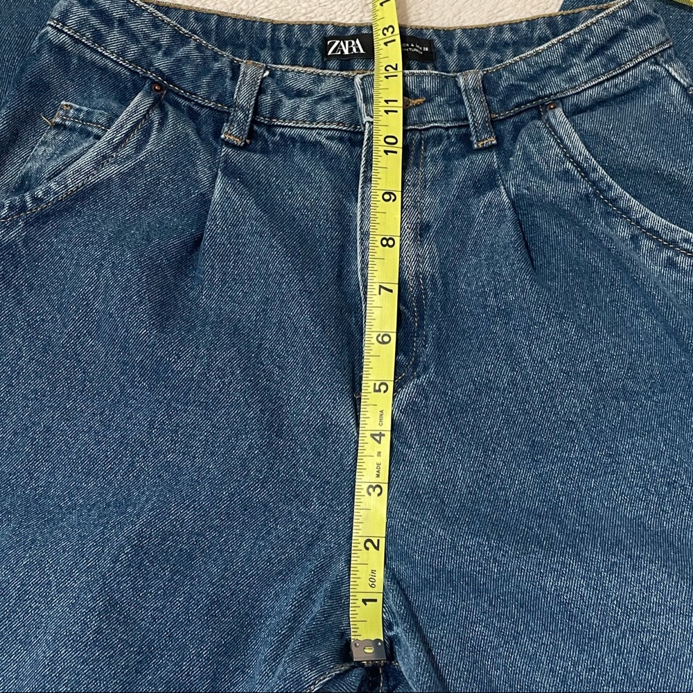 Zara Baggy Slouchy High Rise Balloon Cut Jeans - Picture 8 of 11